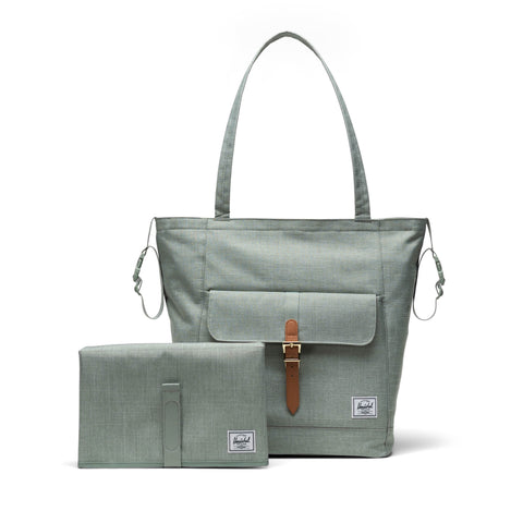 Herschel Retreat Tote Diaper | Alt Açma Matlı Anne Bebek Omuz Çantası, 14