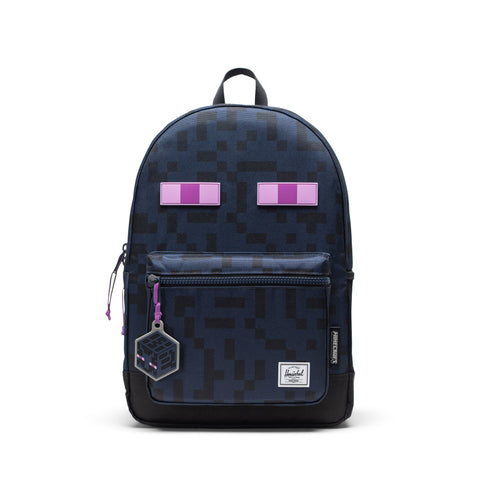 Herschel x Minecraft Heritage™ Genç | Su İtici Kumaş Okul Sırt Çantası, 8 -12 Yaş, 26 L