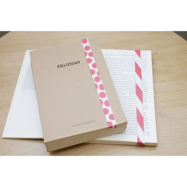 Kikkerland Lastik Bant Kitap Ayracı Pembe-rubber Band Bookmarkers Pınk