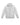Açık Gri Melanj - Siyah Herschel Basic, Logo Baskılı Erkek Pamuk Fermuarlı, Kapüşonlu Sweatshirt, Ribana Kol ve Etek Ucu