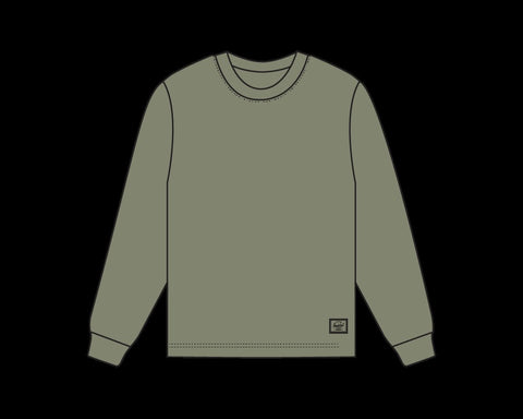 Herschel | Basklı Pamuk Erkek Sweatshirt