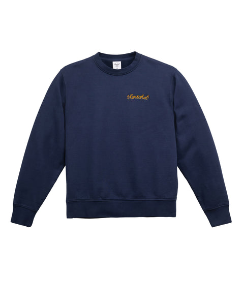 Herschel | Basklı Pamuk Erkek Sweatshirt