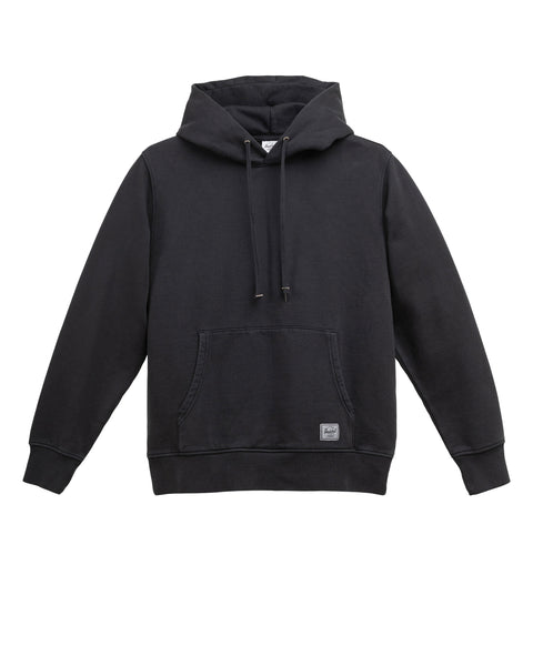 Herschel Pigment | Basklı Pamuk Erkek Kapuşonlu Sweatshirt
