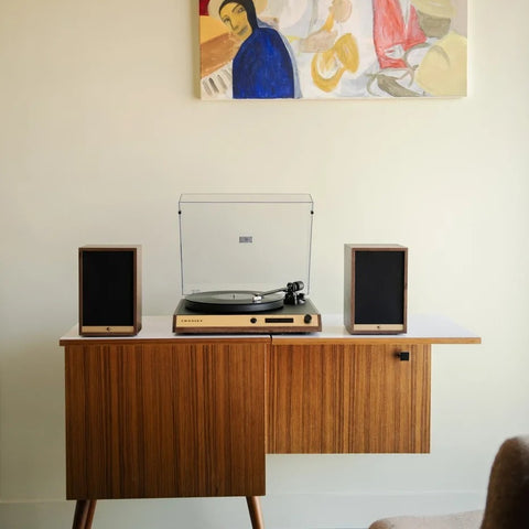 Crosley C72 | Bluetooth Alıcı Hoparlörlü Profesyonel Plak Çalar Pikap Seti
