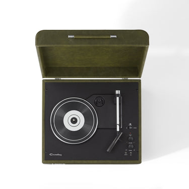 Mercury Bluetooth Alıcılı Ve Taşınabilir Müzik Pikap - Yeşil