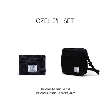 Herschel Özel 2'li Çanta Cüzdan Set
