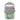 Bobby Soft, anti-theft backpack Iceberg green