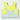Salty the Shark Swim Vest 3-6 Aqua Neon Yellow