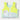 Salty the Shark Swim Vest 2-3 Aqua Neon Yellow