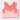 Melody the Mermaid Swim Vest 3-6 Neon Strawberry