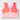 Melody the Mermaid Swim Vest 3-6 Neon Strawberry