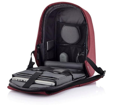 Bobby Hero Small, Anti-theft backpack, red