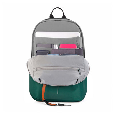 Bobby Soft, anti-theft backpack Forest green