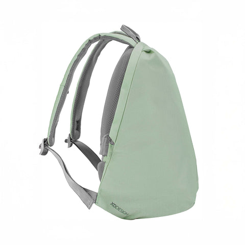 Bobby Soft, anti-theft backpack Iceberg green