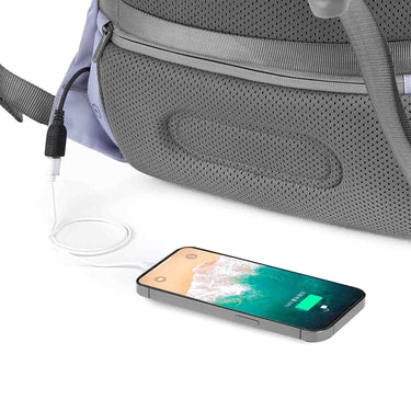 Bobby Soft, anti-theft backpack Lavender grey