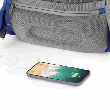 Bobby Soft, anti-theft backpack Royal blue