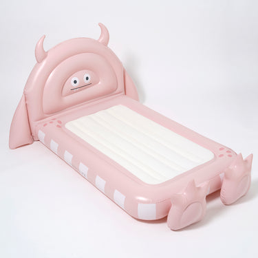 Çocuklar için Şişme Yatak Monster Pembe