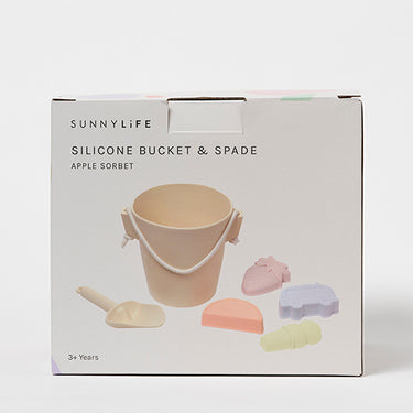 Elma Sorbet Karışık Silikon Kova & Kürek Seti