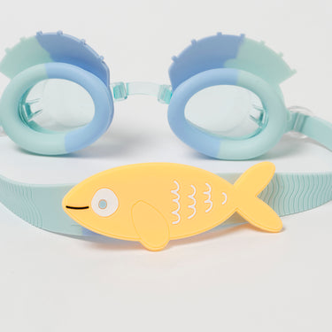 Finn the Fish Aqua Mavi Çocuk Yüzme Gözlüğü