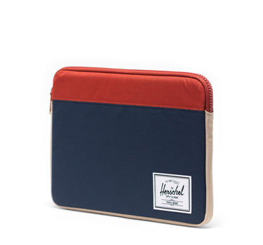 Herschel Anchor 13 İnc Laptop Macbook Tablet Kılıfı Lacivert-Kırmızı-Bej