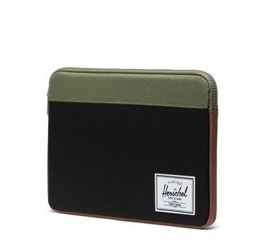 Herschel Anchor 13 İnc Laptop Macbook Tablet Kılıfı Siyah-Yeşil-Bej