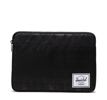 Herschel Anchor 14 İnc Laptop Macbook Tablet Kılıfı Ekoseli Siyah