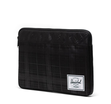 Herschel Anchor 14 İnc Laptop Macbook Tablet Kılıfı Ekoseli Siyah