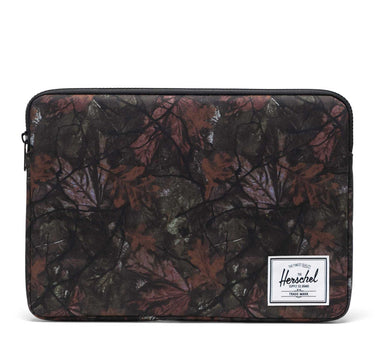 Herschel Anchor 15"/16" Inc Laptop Macbook Tablet Kılıfı Siyah Yaprak Desenli