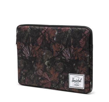 Herschel Anchor 15"/16" Inc Laptop Macbook Tablet Kılıfı Siyah Yaprak Desenli