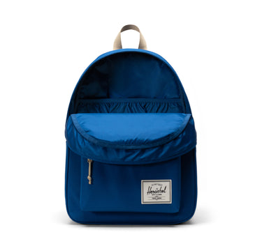 Herschel Classic 13"/14" Inc Uyumlu Sırt Çantası 26L Mavi-Beyaz Dikişli