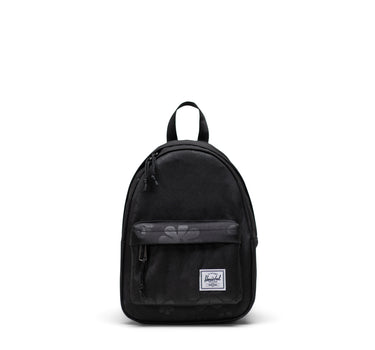 Herschel Classic Mini Fermuarlı Sırt Çantası Siyah Çiçekli