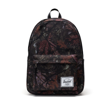 Herschel Classic XL 15"/16" Inc Uyumlu Sırt Çantası 30L Siyah Yaprak Desenli