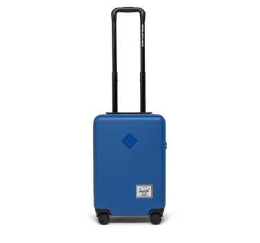 Herschel Heritage Hardshell Darbeye Dayanıklı Tekerlekli Kabin Boy Valiz 35 L Mavi