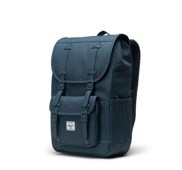 Herschel Little America 15"/16" Inc Uyumlu Orta Boy Bilgisayar Sırt Çantası 21L Denim Mavi