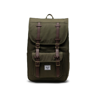 Herschel Little America 15"/16" Inc Uyumlu Orta Boy Bilgisayar Sırt Çantası 21L Haki