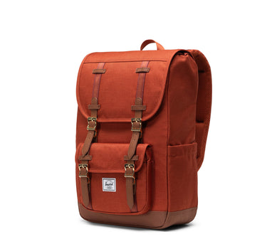 Herschel Little America 15"/16" Inc Uyumlu Orta Boy Bilgisayar Sırt Çantası 21L Kiremit-Kahverengi