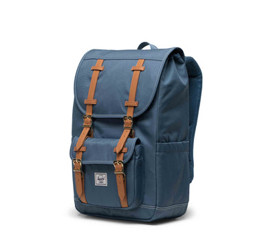 Herschel Little America 15"/16" Inc Uyumlu Orta Boy Bilgisayar Sırt Çantası 21L Miraj Mavi