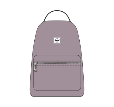 Herschel Nova 13"/14" Inc Uyumlu Omuz Askılı Sırt Çantası 18L Lila