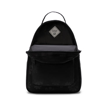 Herschel Nova 13"/14" Inc Uyumlu Omuz Askılı Sırt Çantası 18L Siyah Çiçekli