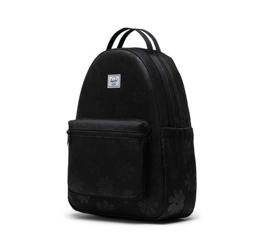 Herschel Nova 13"/14" Inc Uyumlu Omuz Askılı Sırt Çantası 18L Siyah Çiçekli