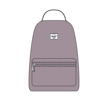 Herschel Nova Fermuarlı Mini Boy Sırt Çantası 9L Lila