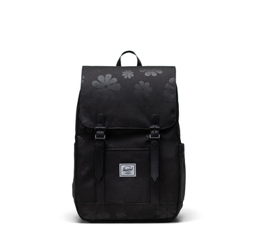 Herschel Retreat 13"/14" Inc Uyumlu Küçük Boy Sırt Çantası 17L Siyah Çiçekli