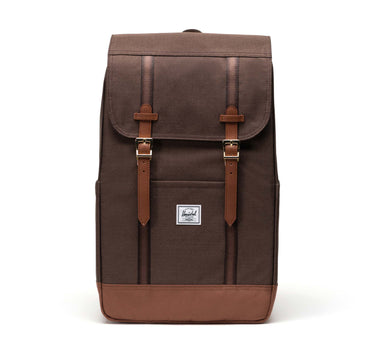 Herschel Retreat 15"/16" Inc Uyumlu Mıknatıslı Kapama Sırt Çantası 23L Çikolata Kahverengi