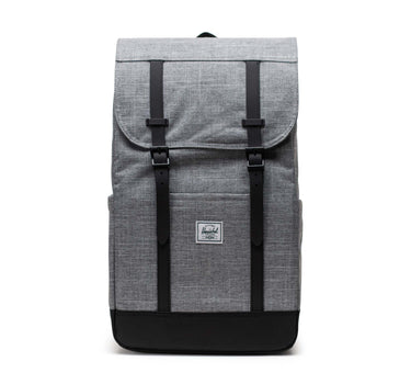 Herschel Retreat 15"/16" Inc Uyumlu Mıknatıslı Kapama Sırt Çantası 23L Gri