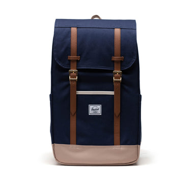 Herschel Retreat 15"/16" Inc Uyumlu Mıknatıslı Kapama Sırt Çantası 23L Lacivert