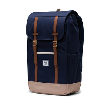 Herschel Retreat 15"/16" Inc Uyumlu Mıknatıslı Kapama Sırt Çantası 23L Lacivert