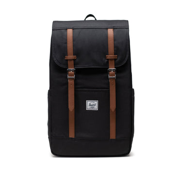 Herschel Retreat 15"/16" Inc Uyumlu Mıknatıslı Kapama Sırt Çantası 23L Siyah