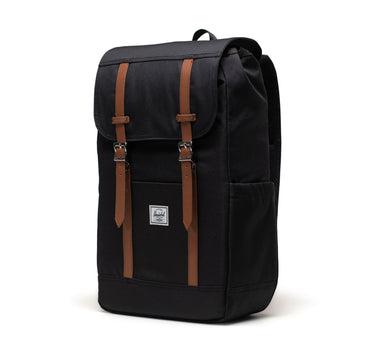 Herschel Retreat 15"/16" Inc Uyumlu Mıknatıslı Kapama Sırt Çantası 23L Siyah