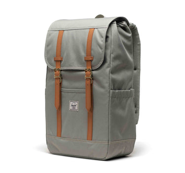 Herschel Retreat 15"/16" Inc Uyumlu Mıknatıslı Kapama Sırt Çantası 23L Taş Gri