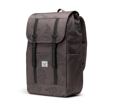 Herschel Retreat 15"/16" Inc Uyumlu Mıknatıslı Kapama Sırt Çantası 23L Toprak-Çiçekli